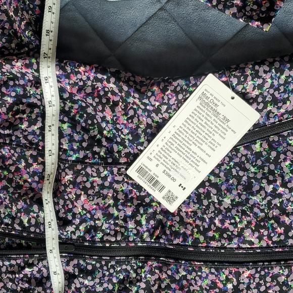 COPY for Measurement Video Lululemon Jacket Reflective SeaWheeze Size 6 - Picture 8 of 8